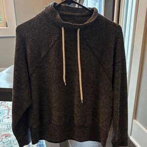 Varley Charcoal Turtleneck Sweater